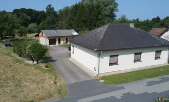 Strem: Einfamilienhaus mit Nebengebäude und Garage