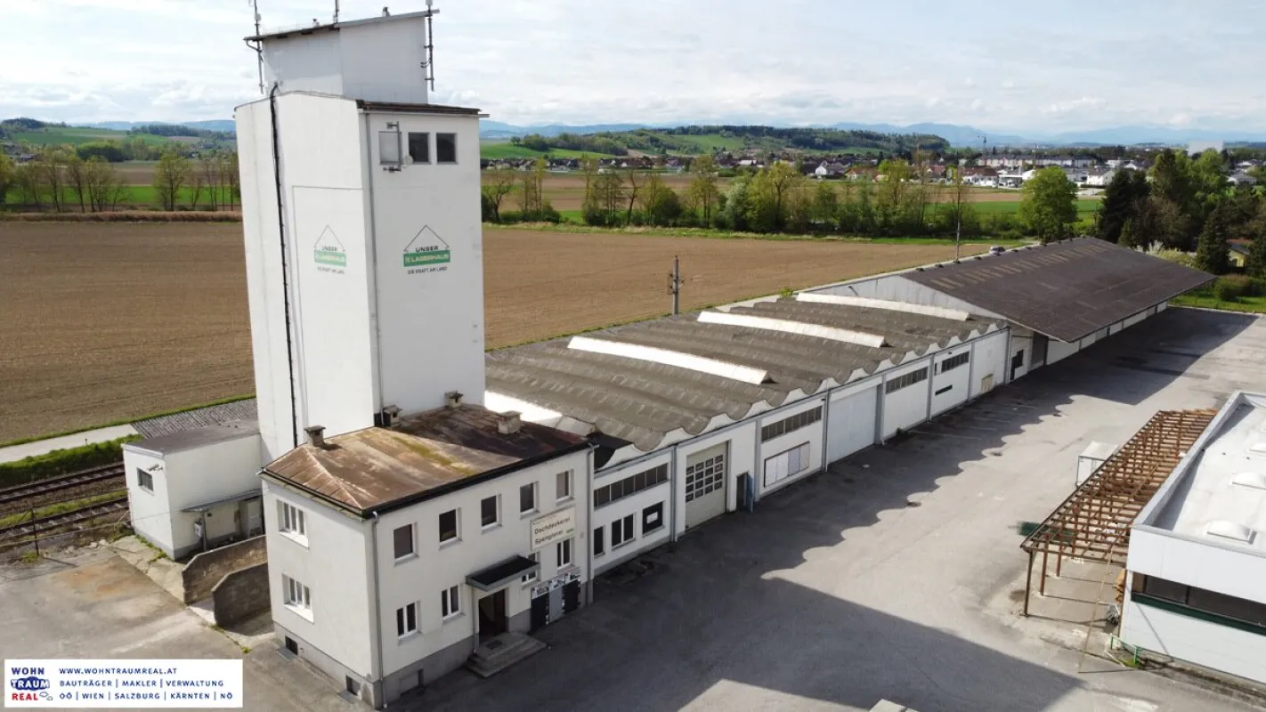 Großzügige Industriehalle in St. Valentin - 1311 m² zur Miete für Ihre Geschäftsideen, inkl. Büroräume auf 2 Etagen - Bild 1