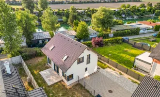Wohnen, wo die Ruhe zuhause ist – Einfamilienhaus am Donaukanal.