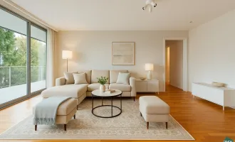 Ruhelage mit Wienblick: charmante 3-Zimmer-Wohnung mit großer Terrasse