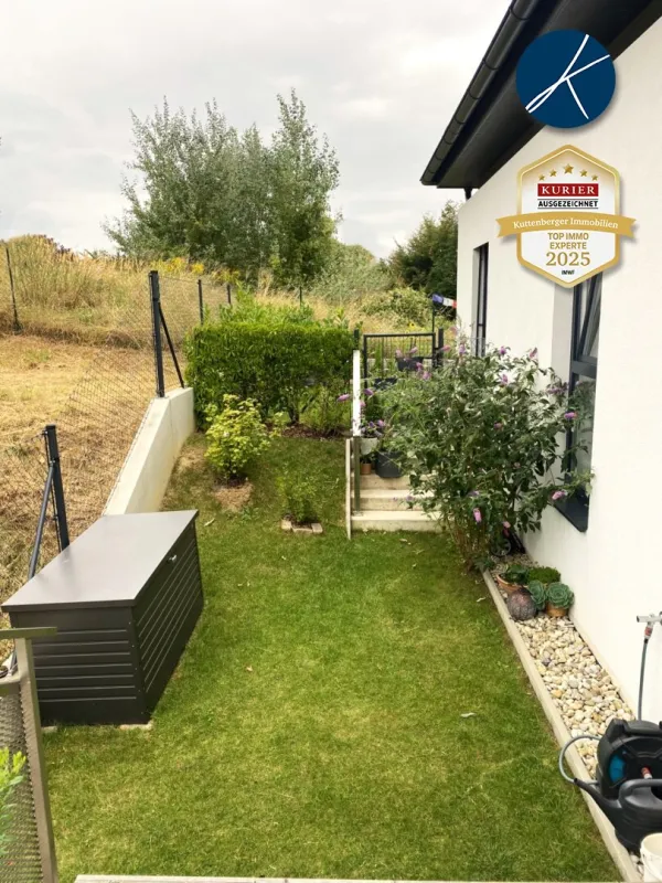 Stilvolle Anlegerwohnung mit Eigengarten und Terrasse in schöner Wohnlage in Krems-Egelsee - Bild 1