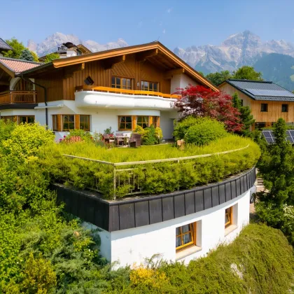 Außergewöhnliche Bergimmobilie mit majestätischem Ausblick -Tradition trifft Panorama - Bild 3