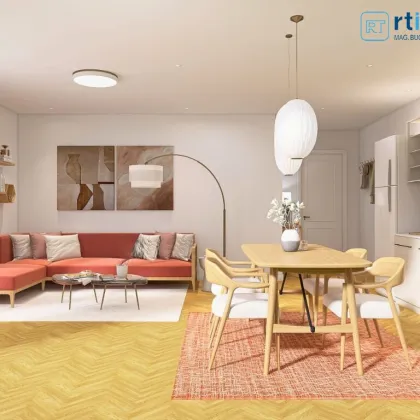 GEMÜTLICH, MODERN, ENERGIEEFFIZIENT:  Fünf 2 Zimmer- Mietwohnungen mit Außenflächen warten auf Sie! - Bild 2