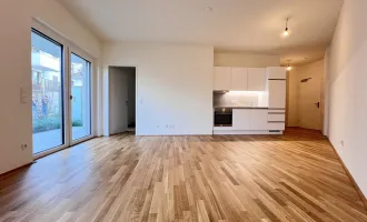 Helle 2-Zimmer-Gartenwohnung nähe Marchfeldkanal