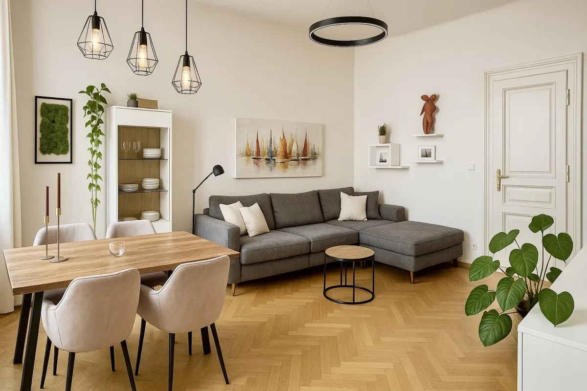 MODERNER ALTBAU - 2 Zimmer - ca. 56m² WFL - Lift - KLIMA - Hochwertige Einbauküche - HOFSEITIG - Bild 1