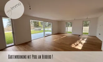 Gartenwohnung mit Pool am Heuberg !