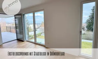 Erstbezugswohnug mit Stadtblick in Grünruhelage
