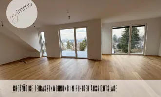 großzügige Terrassenwohnung in ruhiger Aussichtslage