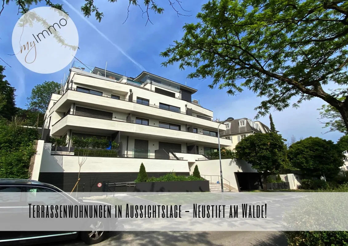 Terrassenwohnungen in Aussichtslage - Neustift am Walde! - Bild 1