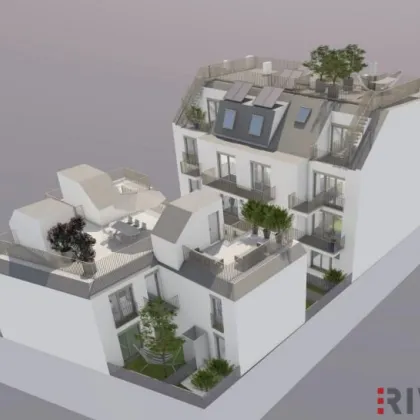 Moderne Dachgeschoss-Neubau mit XXL-Dachterrasse vielen Technischen Raffinessen in U-Bahn nähe - Bild 2
