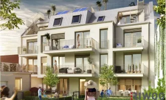 Moderne Dachgeschoss Neubau mit XXL-Dachterrasse in super Lage