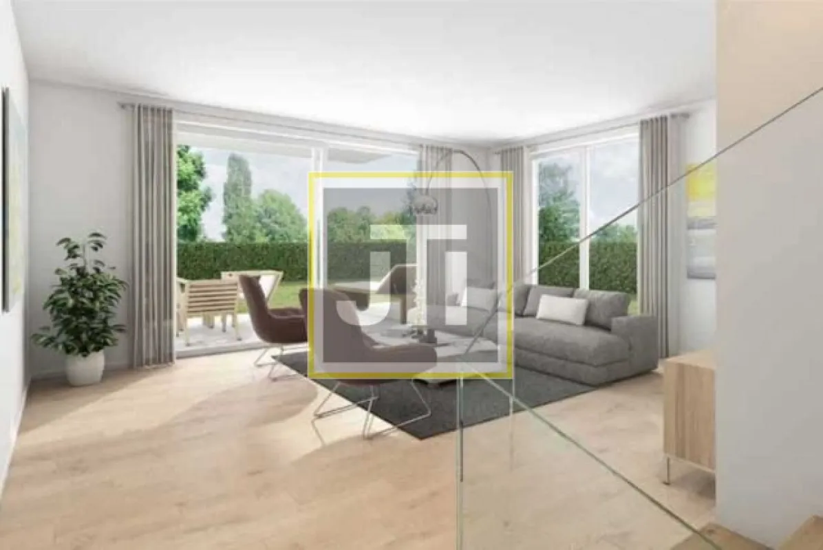 Ruhige Doppelhaushälfte auf Baurechtsgrund - Neubau - Erstbezug - Wohnkeller - Garten - Terrasse - 2 KFZ Stellplätze! - Bild 1