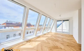 Exklusive 4-Zimmer-Wohnung mit 43 m² Panoramaterrasse – Familienhit im DG