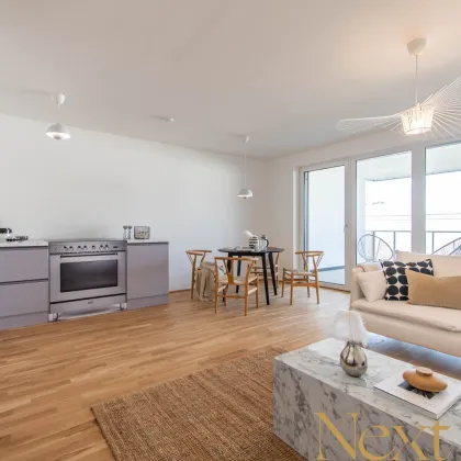 2 Monate PROVISIONSFREI für den Käufer! 3-Zimmer-Neubauwohnung mit riesiger/m Loggia/Balkon zu verkaufen! - Bild 2