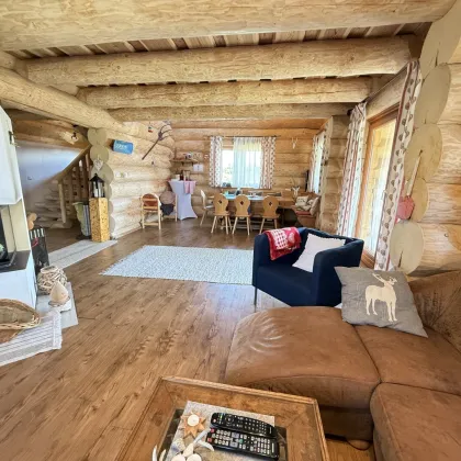 ***EXKLUSIVES, MÖBLIERTES RUNDHOLZHAUS - NATURIDYLLE PUR FERNAB DER NACHBARN*** - Bild 3
