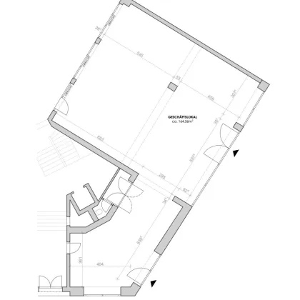 Bezugsfertig! 160m2 Geschäftslokal / Büro / Praxis In der Nordbahnstraße - Bild 2