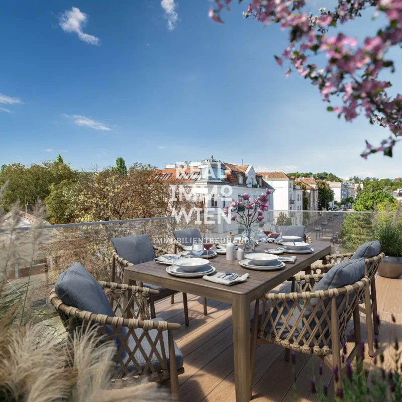 Exklusives Penthouse im Döblinger Cottage - Bild 1