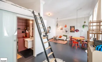 Lerchenfelderstraße 58: Stilvolle Stadtwohnung mit Balkon in bester Lage