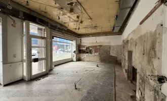 <<<KEINE ABLÖSE>>> Geschäfts- oder Gastrolokal (mit Gastgarten im Hof und Schanigarten ) auf der Simmeringer Hauptstraße - große Lagerflächen, Lüftungsanlage