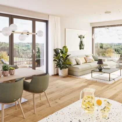 **3-Zimmer-Wohntraum** mit südöstlicher Terrasse in ruhiger Lage! - Bild 2