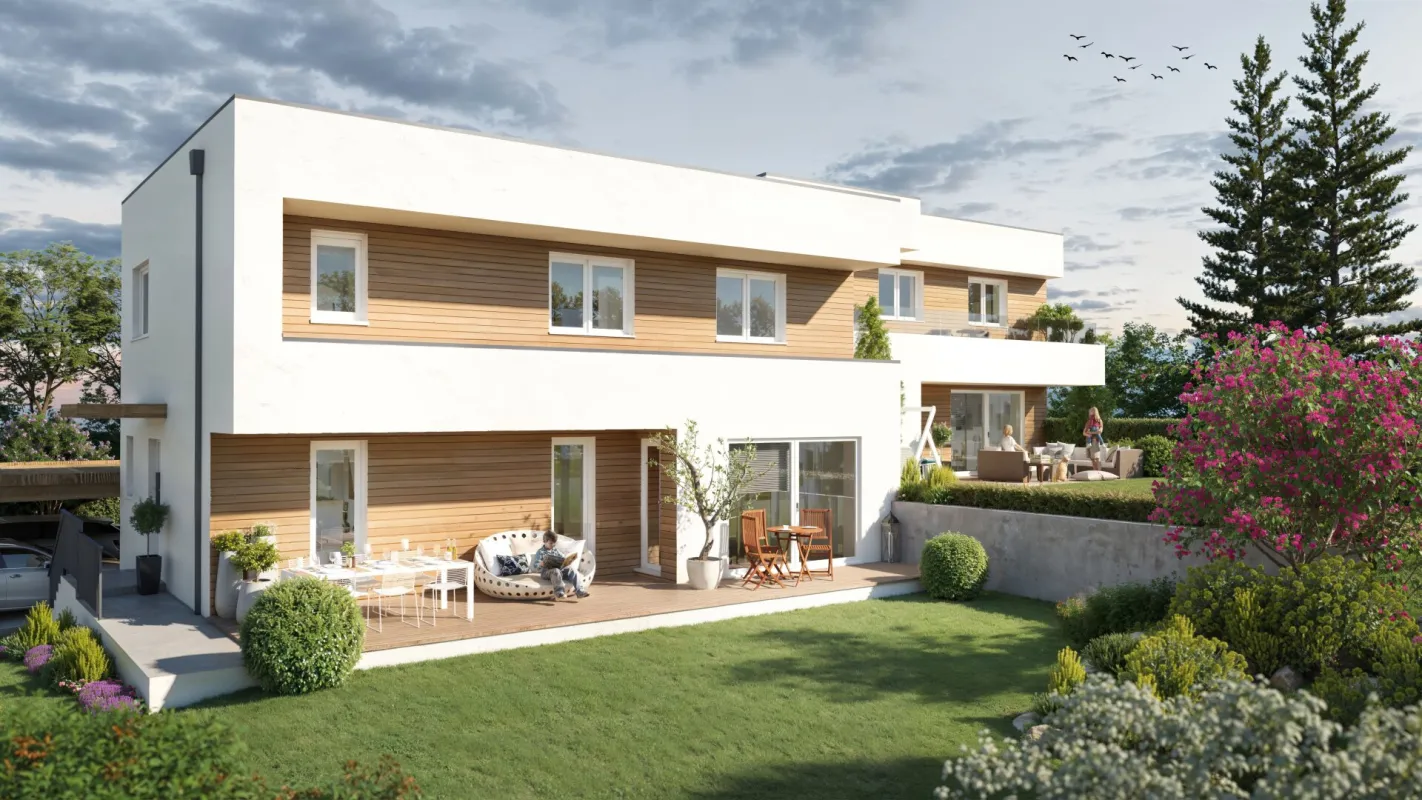 Familientraum -  Modernes Wohnen in Hofkirchen/Trk. - Doppelhaus mit Einfamilienhaus Charakter - Bild 1