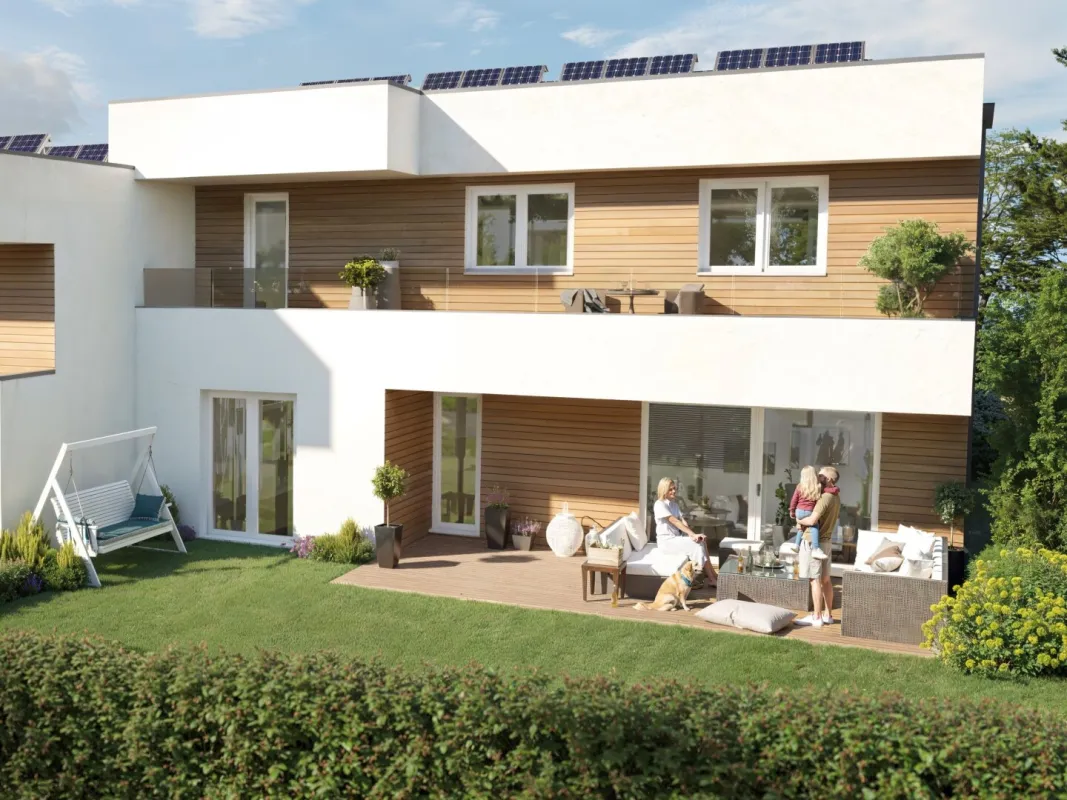 Familientraum -  Modernes Wohnen in Hofkirchen/Trk. - Doppelhaus mit Einfamilienhaus Charakter - Bild 1