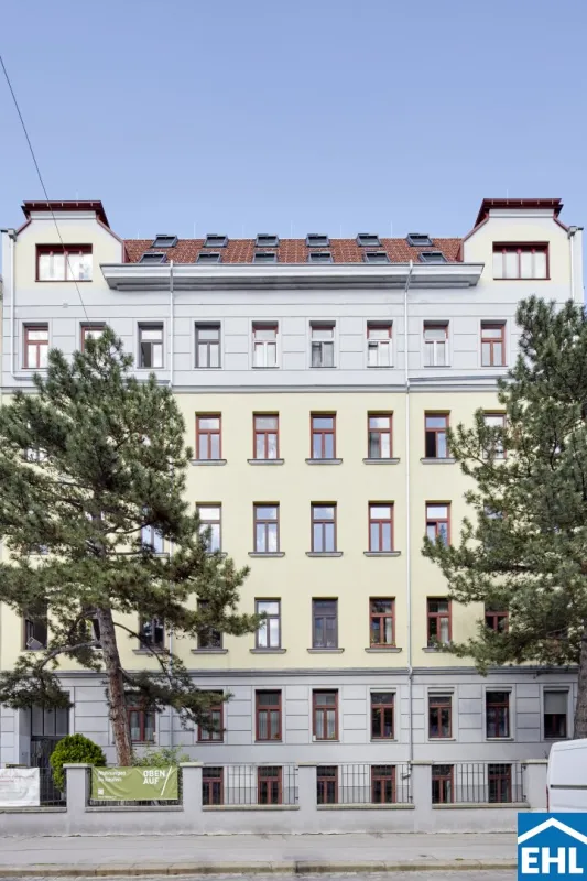 Wohnen über den Dächern Wiens – moderner Dachgeschossausbau auf charmantem Altbau - Bild 1