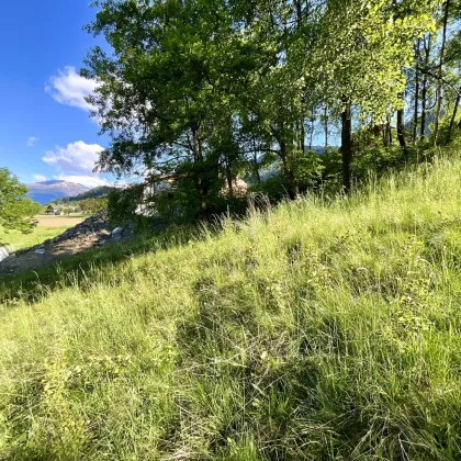 ATEMBERAUBENDES HANGGRUNDSTÜCK MIT EINEM FANTASTISCHEN BLICK IN DIE FERNE! NÄHE GOLFPLATZ UND MILLSTÄTTER SEE! - Bild 2