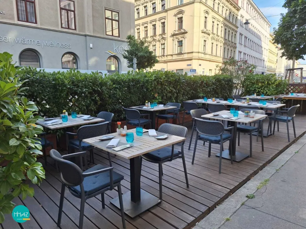 Gasthaus mit Style & Trend | Nähe der Friedensbrücke | Gastgarten - Bild 1