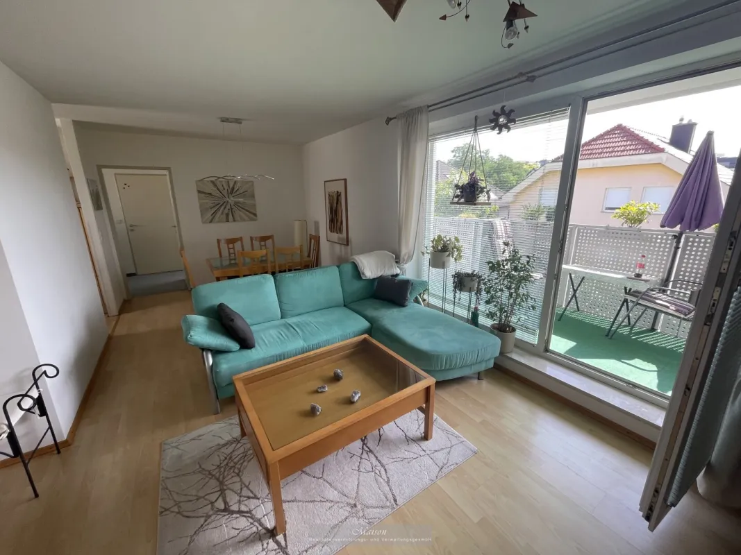 2-ZIMMER EIGENTUM MIT LOGGIA UND TIEFGARAGE IN GRÜNRUHELAGE VON OBERLAA - Bild 1