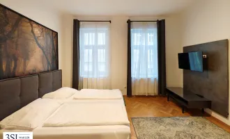 Teilmöblierte 2-Zimmer Wohnung in Top-Lage des 7. Bezirks beim Spittelberg