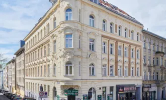 3-Zimmer-Stilaltbauwohnung im Erstbezug bei der U3-Station Johnstraße