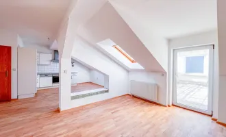 Sanierungs/Renovierungs DG mit 20m² Terrasse | 150m zum Schloss Schönbrunn | 2 Min. zur U4