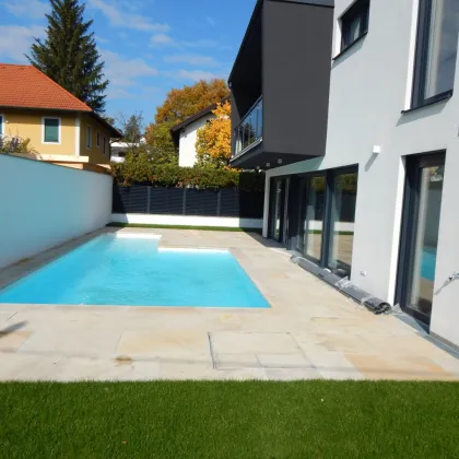 Luxuriöses Einfamilienhaus in Wien - 165m², 4 Zimmer, 3 Bäder, Pool, Garten, Balkon, Terrasse uvm. - Bild 2
