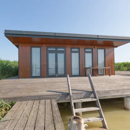 Rarität für Großfamilien - Zwei moderne Neubau-Seehütten mit Bootshaus in der Nordbucht - Bild 2