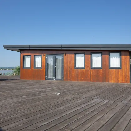 Rarität für Großfamilien - Zwei moderne Neubau-Seehütten mit Bootshaus in der Nordbucht - Bild 3