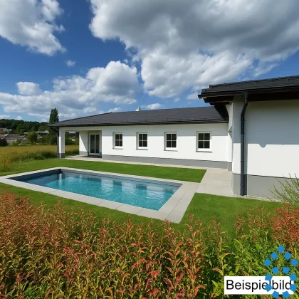 Rohbau - Einfamilienhaus (ca. 200 m²) mit Pool, Grünbereich und großer Garage Bad Tatzmannsdorf - Bild 2