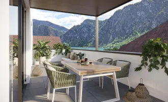 Traumhafte Erstbezug-Wohnung mit Seeblick in Unterach am Attersee!
