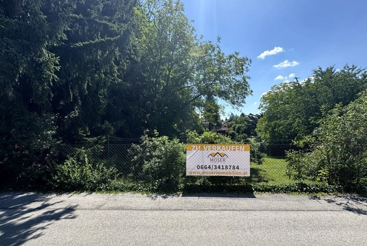 Natur. Ruhe. Zuhause. Sonniges, rechteckiges Grundstück fürs Eigenheim am Stadtrand von Wien - Bild 1
