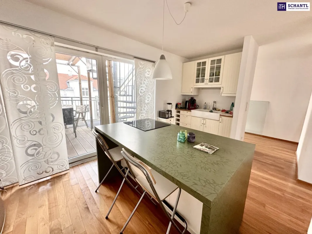Toplage bei Schönbrunn | Exklusives Design-Loft mit 2 Terrassen, Klimaanlage & Weitblick in Ruhelage - Bild 1