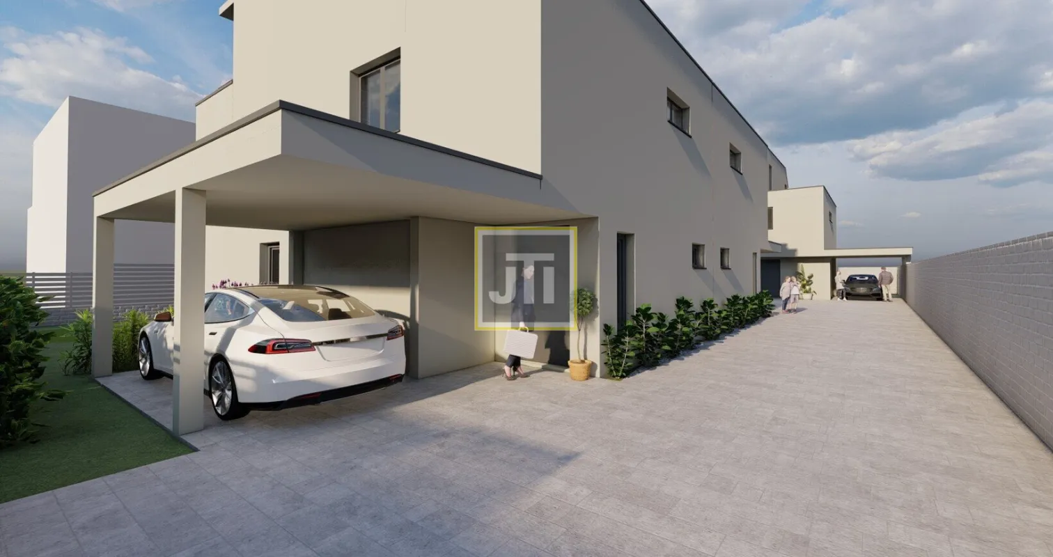 Moderne exklusive Doppelhaushälfte mit 2 Terrassen und sonnigem Eigengarten in Bestlage von Gerasdorf / Oberlisse! Top! - Bild 1