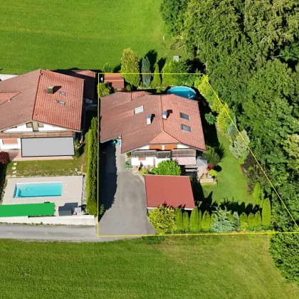 BREITENBACH am Inn - Großzügiges Einfamilienwohnhaus mit Terrasse, Balkon, Keller, Garage, zwei Carports, Garten, Gartenhaus, Geräte- und Holzschuppen - Bild 3