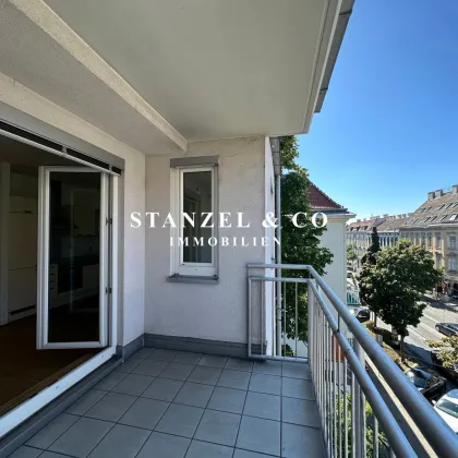 VIS-A-VIS - TÜRKENSCHANZPARK - SONNIGES BÜRO/ ORDINATION MIT WESTBALKON - Bild 2