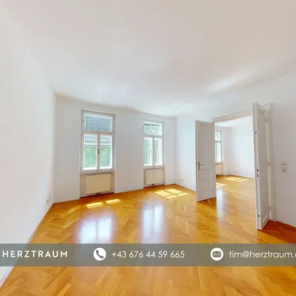 Stilvolle Erkerwohnung mit Fernsicht – 124 m² Altbau im 19. Bezirk – PROVISIONSFREI - Bild 3
