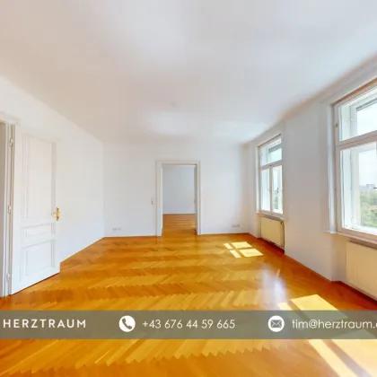 Stilvolle Erkerwohnung mit Fernsicht – 124 m² Altbau im 19. Bezirk – PROVISIONSFREI - Bild 2
