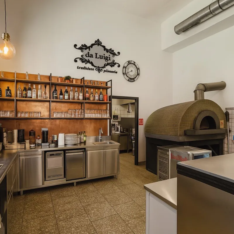 Café & Restaurant mit Pizza Ofen in bester Lage!!! Zwei nebeneinanderliegende Gastronomielokale in 1090 Wien - Bild 1