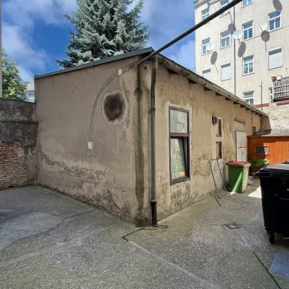 Sanierungsbedürftige Werkstätte komplett innenhofseitig | nahe U1 Troststraße - Bild 3