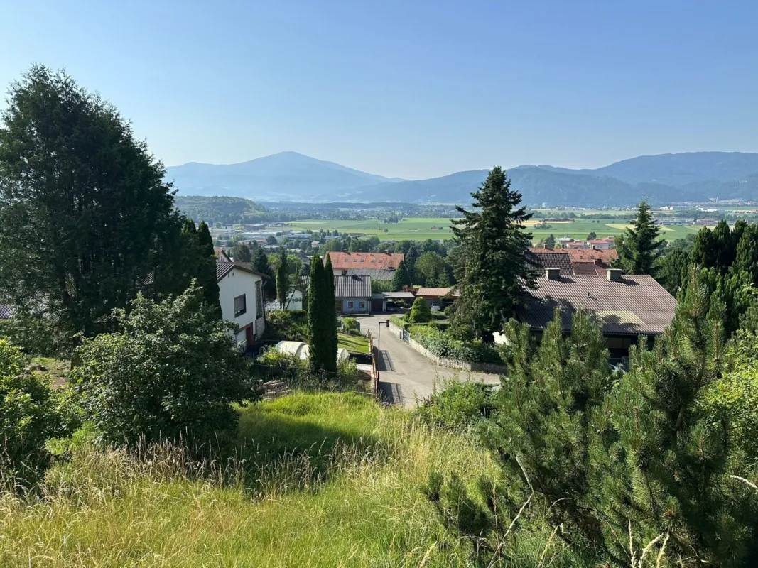 Exklusives Baugrundstück mit traumhafter Aussicht in Fohnsdorf ( Murtal, Steiermark) - Bild 1