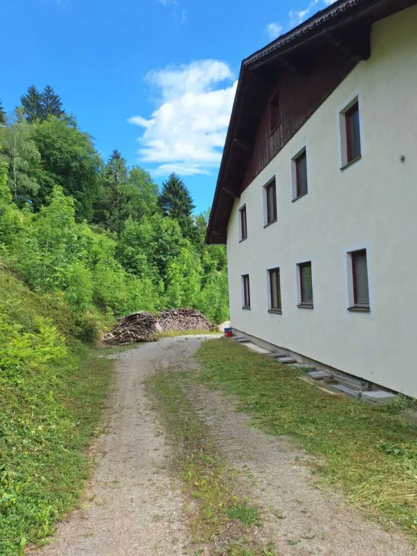NEUER PREIS !!  Bauernhaus mit Stallungen in romatischer Lage - Bild 1