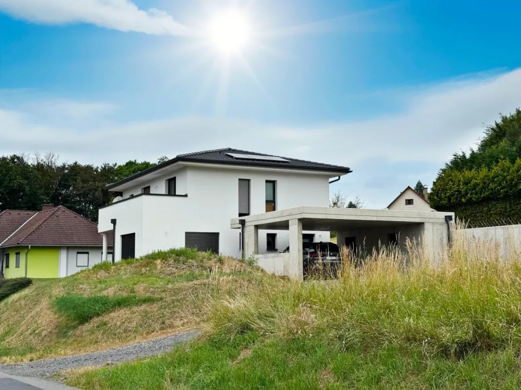 Einfamilienhaus in Oberhenndorf, Burgenland – Erstbezug, S/W-Ausrichtung - Nahe Therme Loipersdorf - Bild 1